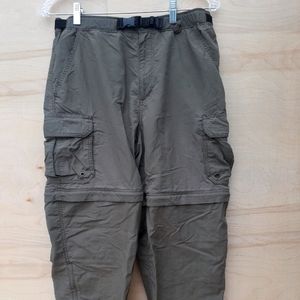 REI Convertible Zipoff Hiking Pants MENS SMALL